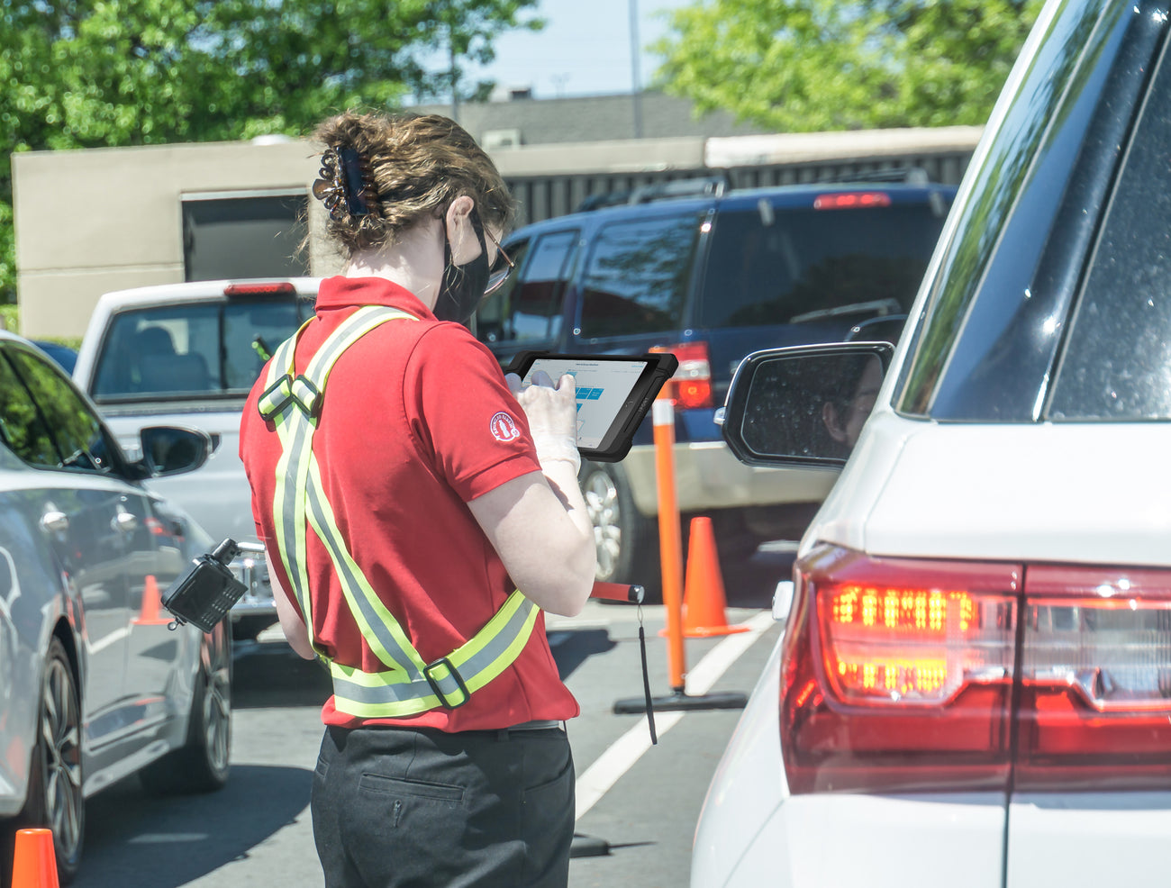 iPad drive-thru ordering with IPORT