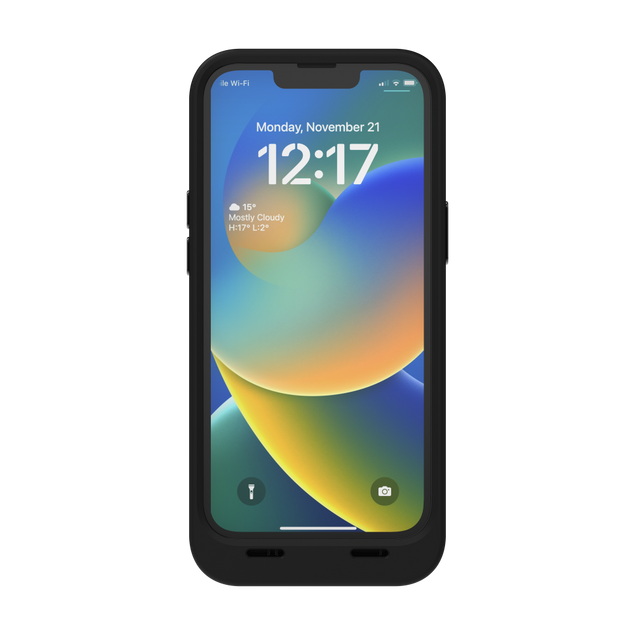 CONNECT Phone Case for iPhone 15 in Black